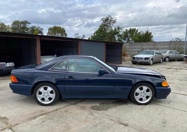 Mercedes-Benz SL cena 21900 przebieg: 168000, rok produkcji 1990 z Głubczyce małe 137